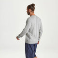 Soft Grey - Back - Craghoppers Mens Tain Marl Sweatshirt