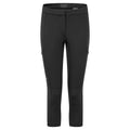 Black - Front - Craghoppers Womens-Ladies Dynamic 3-4 Leggings