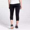 Black - Back - Craghoppers Womens-Ladies Dynamic 3-4 Leggings