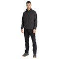 Black Pepper - Side - Craghoppers Mens Karlton Full Zip Fleece Jacket