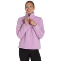 Orchid - Side - Craghoppers Womens-Ladies Raya Half Zip Fleece Top