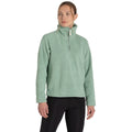 Pale Pistachio - Side - Craghoppers Womens-Ladies Raya Half Zip Fleece Top