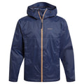 Blue Navy - Front - Craghoppers Mens National Trust Owler Packable Waterproof Jacket