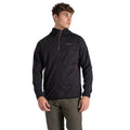 Black Pepper Marl - Side - Craghoppers Mens Travos Full Zip Fleece Top