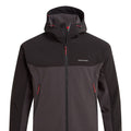 Black-Black Pepper - Back - Craghoppers Mens Seer Hooded Waterproof Jacket