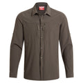 Woodland Green - Front - Craghoppers Mens Nosilife Long-Sleeved Shirt