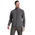 Black Pepper Marl - Front - Craghoppers Mens Corey Plus II Insulated Fleece Jacket