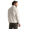 Laurel Green - Back - Craghoppers Mens National Trust Hathers Half Zip Fleece Top