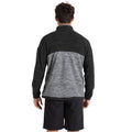 Cloud Grey - Back - Craghoppers Mens Esk Colour Block Melange Half Zip Fleece Top