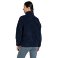 Blue Navy - Back - Craghoppers Womens-Ladies Massey Geometric Overhead Fleece Top