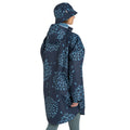 Blue Navy - Back - Craghoppers Womens-Ladies National Trust Globe Flowers Packable Waterproof Jacket