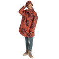 Dark Spice - Side - Craghoppers Womens-Ladies National Trust Globe Flowers Packable Waterproof Jacket