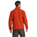 Carnelian-Orange - Back - Craghoppers Mens Karlton Half Zip Fleece Top