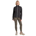 Charcoal - Side - Craghoppers Womens-Ladies Anya Nosilife Fleece Jacket