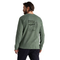 Laurel Green - Back - Craghoppers Mens National Trust Limestone Long-Sleeved T-Shirt