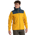 Warbler Yellow-Blue Stone - Front - Craghoppers Mens Vanth Waterproof Jacket