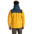 Warbler Yellow-Blue Stone - Back - Craghoppers Mens Vanth Waterproof Jacket