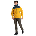 Warbler Yellow-Blue Stone - Side - Craghoppers Mens Vanth Waterproof Jacket