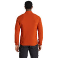 Carnelian-Orange - Back - Craghoppers Mens CO2 Renu Technology Fleece Jacket