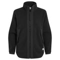 Black - Front - Craghoppers Womens-Ladies CO2 Renu Technology Steppes Insulating Fleece Jacket