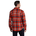 Carnelian-Orange - Back - Craghoppers Mens Gage Long-Sleeved Shirt