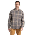 Soft Grey Marl - Side - Craghoppers Mens Gage Long-Sleeved Shirt