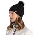 Black - Side - Craghoppers Womens-Ladies Niamh Beanie