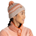 Clay - Side - Craghoppers Womens-Ladies National Trust Gorse Stripe Beanie