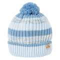 Sky - Front - Craghoppers Womens-Ladies National Trust Gorse Stripe Beanie