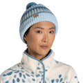 Sky - Back - Craghoppers Womens-Ladies National Trust Gorse Stripe Beanie