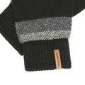 Black - Back - Craghoppers Mens Forster Winter Gloves