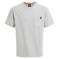 Soft Grey Marl - Front - Craghoppers Mens Wakefield Workwear Pocket T-Shirt