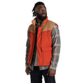 Carnelian Orange - Side - Craghoppers Mens Greysen Insulating Gilet