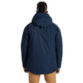 Blue Navy - Back - Craghoppers Mens Breckon Waterproof Jacket