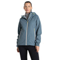 Storm Grey - Side - Craghoppers Womens-Ladies Vanth Waterproof Jacket