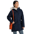 Blue Navy - Side - Craghoppers Womens-Ladies Sofia Waterproof Jacket