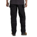 Black - Back - Craghoppers Mens Sheffield Holster Stretch Work Trousers