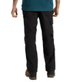 Black - Back - Craghoppers Mens Bedale Stretch Cargo Trousers