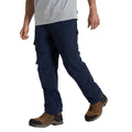 Dark Navy - Side - Craghoppers Mens Bedale Stretch Cargo Trousers