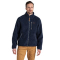 Blue Navy - Side - Craghoppers Mens National Trust Winnat Insulating Fleece Jacket