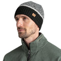 Black - Back - Craghoppers Mens Forster Beanie