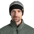 Black - Side - Craghoppers Mens Forster Beanie