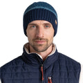 Blue Navy - Side - Craghoppers Mens Forster Beanie