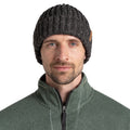 Black Pepper - Side - Craghoppers Mens Riber II Beanie