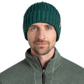 Dark Viridian - Side - Craghoppers Mens Riber II Beanie