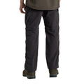 Black Pepper - Back - Craghoppers Mens NosiLife III Convertible Cargo Trousers