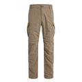 Pebble - Front - Craghoppers Mens NosiLife III Convertible Cargo Trousers