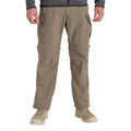 Pebble - Side - Craghoppers Mens NosiLife III Convertible Cargo Trousers