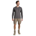 Pebble - Side - Craghoppers Mens III Nosilife Cargo Shorts