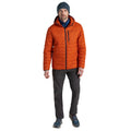 Carnelian Orange - Lifestyle - Craghoppers Mens Compresslite VIII Hooded Padded Jacket